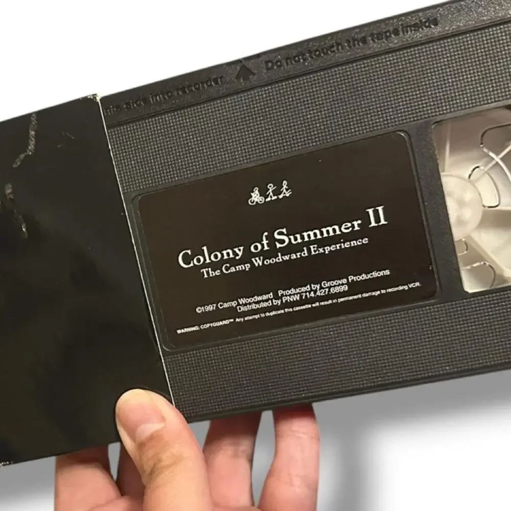 Vhs tape of colony of Summer II 90s Skate video